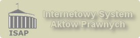 Internetowy System Aktów Prawnych